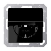 SCHUKO Steckdose 16 A 250 V, schwarz 1521 BFKL SW 