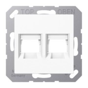 Abdeckung 2-fach f.MJ WE TE-connect. A 1569-25 WW 