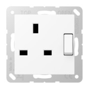 Abschaltbare Steckdose British Standard, 13 A 3171 WWM 