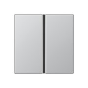 Tastensatz 1-fach alu komplett A 401 TSA AL 