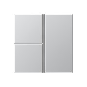 Tastensatz 3-fach alu komplett A 403 TSA AL 