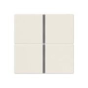 Tastensatz 4-fach ws komplett A 404 TSA 