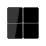 Tastensatz 4-fach sw komplett A 404 TSA 