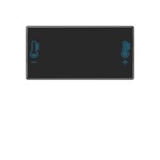 Taste mit Temperatursymbol A 409 T 