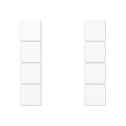 Tastensatz, 4fach komplett A 504 TSA WW 