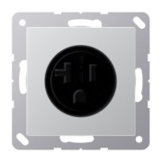 Steckdose alu 20A 125V Schutzkont. A 521-20 AL 