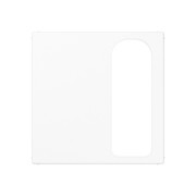 Abdeckung Ruftaster Univers. A 527.050 WW 