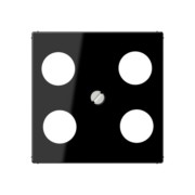 Abdeckung sw für 4L-SAT-TV-Dose A 561-4 SAT1 