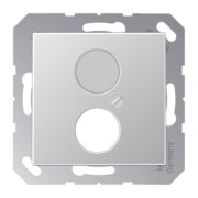 Abdeckung alu für 2 Kleinst.Dosen A 562 AL 