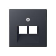 Abdeckung UAE-Dose anthrazit matt A 569-2 BFPLUA ANM 