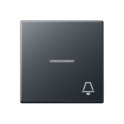 Wippe Symbol Klingel bel. anthrazit matt A 590 BFKO5 K ANM 