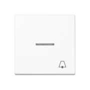 Wippe Symbol Klingel bel. alpinweiß A 590 BFKO5 K WW 