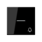 Wippe Symbol KLINGEL sw für beleuchtb.Taster A 590 KO5 K 