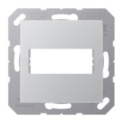 Abdeckung alu für Trapezsteckverb. A 594-1915 AL 