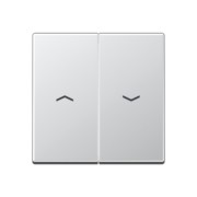 Wippe Symbole alu für Jal.Wippschalter A 595 P AL 