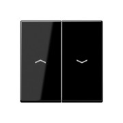 Wippe Symbole sw für Jal.Wippschalter A 595 P 