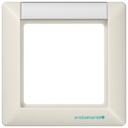 Rahmen 1-fach ws waage/senkrecht ABAS 581 NA 