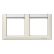 Rahmen 2-fach ws waagerecht ABAS 5820 NA 