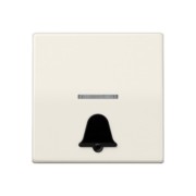 Wippe abt.Symbol KLINGEL für beleuchtb.Taster ABAS 591 K1KO5 