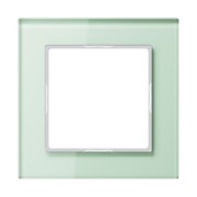 Glasrahmen 1-fach mt/ws waage/senkrecht AC 581 GL WMT 