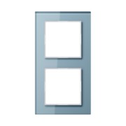 Glasrahmen 2-fach bl/gr waage/senkrecht AC 582 GL BLGR 