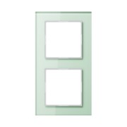 Glasrahmen 2-fach mt/ws waage/senkrecht AC 582 GL WMT 