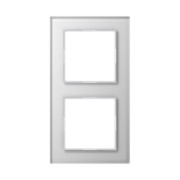 Glasrahmen 2-fach aws waage/senkrecht AC 582 GL WW 
