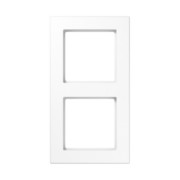 Rahmen 2-fach aws waage/senkrecht AC 582 WW 