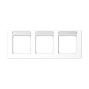 Rahmen 3-f Schriftf.waager alpinweiß AC 5830 BFNA WW 