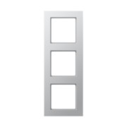 Rahmen 3-fach alu waage/senkrecht AC 583 AL 