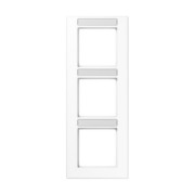 Rahmen 3-f Schriftf. senkr alpinweiß AC 583 BFNA WW 