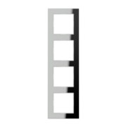 Glasrahmen 4-fach si/vers waage/senkrecht AC 584 GL SI 