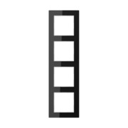 Glasrahmen 4-fach sw waage/senkrecht AC 584 GL 