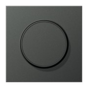 Abdeckung für Drehdimmer Aluminium lackiert AL 1740 AN 