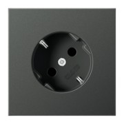 SCHUKO-Steckdose anth lack 16A 250V 45G AL 2520-45 AN 