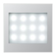 LED-Leselicht alu weiße LEDs AL 2539 LED LW-12 