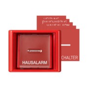 Abdeckung Glasscheibe rt für Schalter/Taster AS 561 GL 