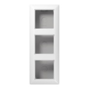 AP-Kappe 3-fach aws angeformter Rahmen AS 583 A WW 