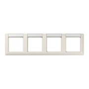 Rahmen 4-fach ws waagerecht AS 5840 NA 