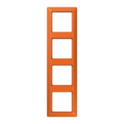 Rahmen 4-fach orange waage/senkrecht AS 584 BF O 