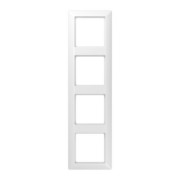 Rahmen 4-fach aws waage/senkrecht AS 584 BF WW 