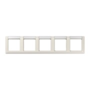 Rahmen 5-fach ws waagerecht AS 5850 NA 
