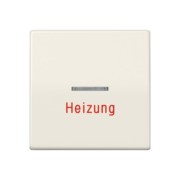 Wippe Aufs.Heizung/Notsch. für beleuchtb.Taster AS 591 HBF 