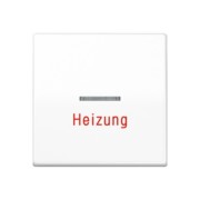 Wippe Aufs.Heizung/Notsch. für beleuchtb.Taster AS 591 H WW 