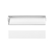 Abdeckung mit Einlage für Schrift 12x55,5 AS 81 NA 