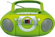 Soundmaster CD-Boombox UKW,Kassettenplayer SCD5100GR gn 