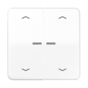 Taster 2fach JUNG HOME BT CD 17102 P WW 