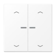 Taster 2fach JUNG HOME BT LS 17102 P WWM 