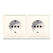 KK-SCHUKO-Steckdose 2-fach 16A 250V CD 522 BF 