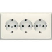KK-SCHUKO-Steckdose 3-fach 16A 250V CD 523 